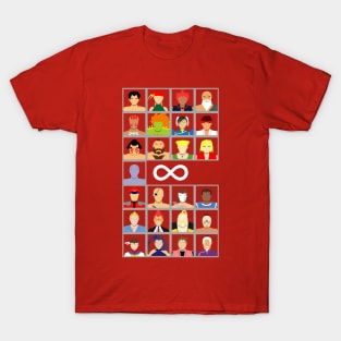 Select Your Character-Street Fighter 4 T-Shirt